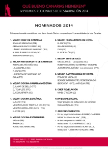 Portalon Nominados IV Premios 2015